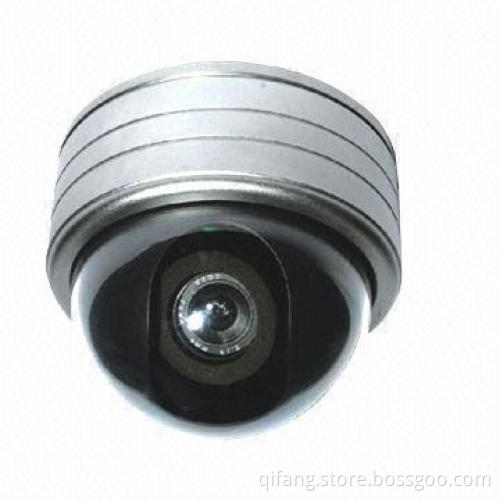 CCD Dome Camera with PAL/NTSC TV System and 12V DC Power Supply